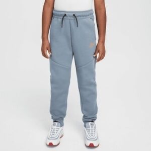 Nike Tech Sportswear Kids Black, Cool Gray & White Sweatpants